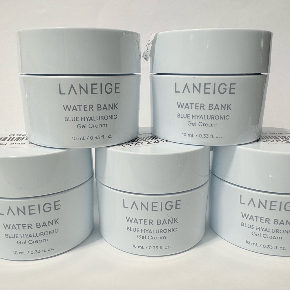 LANEIGE Water Bank Blue Hyaluronic Gel Cream - Light Blue 5-pc